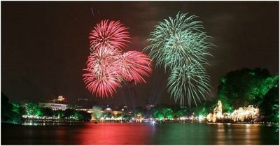 Hà Nội: Bắn pháo hoa tại 30 điểm dịp Tết Nguyên đán 2018