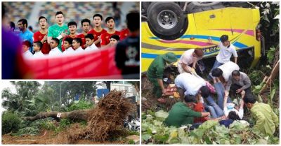 CHÀO BUỔI SÁNG ngày 9/1: Tuyển Việt Nam thua ngược đáng tiếc Iraq; Nạn nhân đứt lìa cánh tay tai nạn đèo Hải Vân đã được nối lại