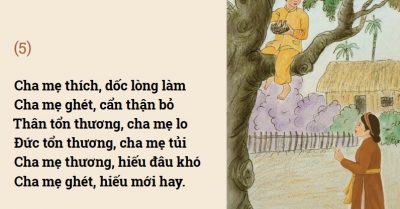 Phép tắc người con – Bài 5:  Cha mẹ ghét