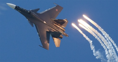Máy bay chiến đấu Nga tấn công máy bay không người lái của Mỹ ở Syria
