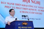 Hội nghị đẩy mạnh triển khai công tác ngoại giao kinh tế phục vụ phát triển kinh tế – xã hội