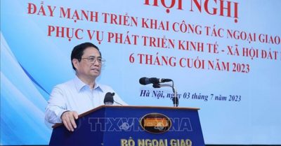 Hội nghị đẩy mạnh triển khai công tác ngoại giao kinh tế phục vụ phát triển kinh tế – xã hội
