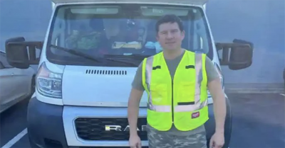 Cựu bộ trưởng nông nghiệp thuộc Liên bang Nga trốn quân dịch sang Mỹ lái xe tải