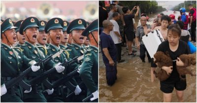 Bất thường: Nước lũ chưa rút, quân đội Trung Quốc bỗng hô hào chuẩn bị chiến tranh