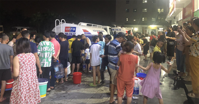 Hà Nội: Hàng loạt khu dân cư mất nước