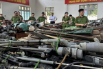 Công an Đắk Lắk thông báo thu hồi hơn 4.000 vũ khí, vật liệu nổ