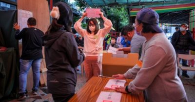 Thế giới ngạc nhiên trước cuộc bầu cử Đài Loan