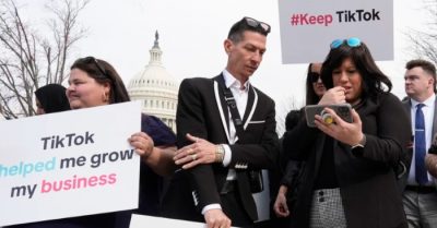 Người Mỹ phản ứng trước lệnh cấm Tiktok có thể xảy ra
