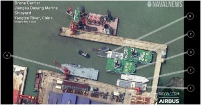 Trung Quốc chế tạo hàng không mẫu hạm không người lái chuyên dụng đầu tiên trên thế giới
