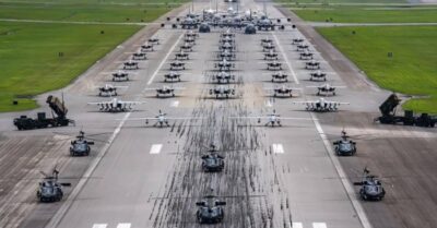 Hoa Kỳ điều 53 phi cơ diễn tập ‘Voi đi bộ’ tại Nhật, gửi tín hiệu răn đe mạnh mẽ tới Trung Quốc.