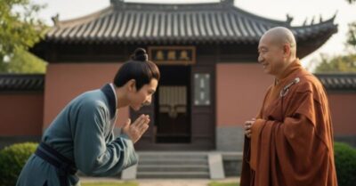 Học trò nghèo được tăng nhân tư trợ, ngày sau trở thành long đồ các học sĩ