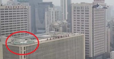 Sân bay trực thăng trên nóc Bệnh viện Tương Nhã 2, nghi liên quan đến mổ cướp nội tạng sống
