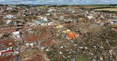 Lốc xoáy càn quét thị trấn Brazil khiến 6 người chết, 750 người bị thương; Cư dân than: “Không còn lại gì cả”