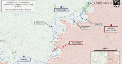 Đảo chiều cục diện! Lần đầu tiên diện tích mất đi của quân Nga vượt quá diện tích chiếm đượcNga mất nhiều lãnh thổ trên chiến trường Ukraine trong tháng 2