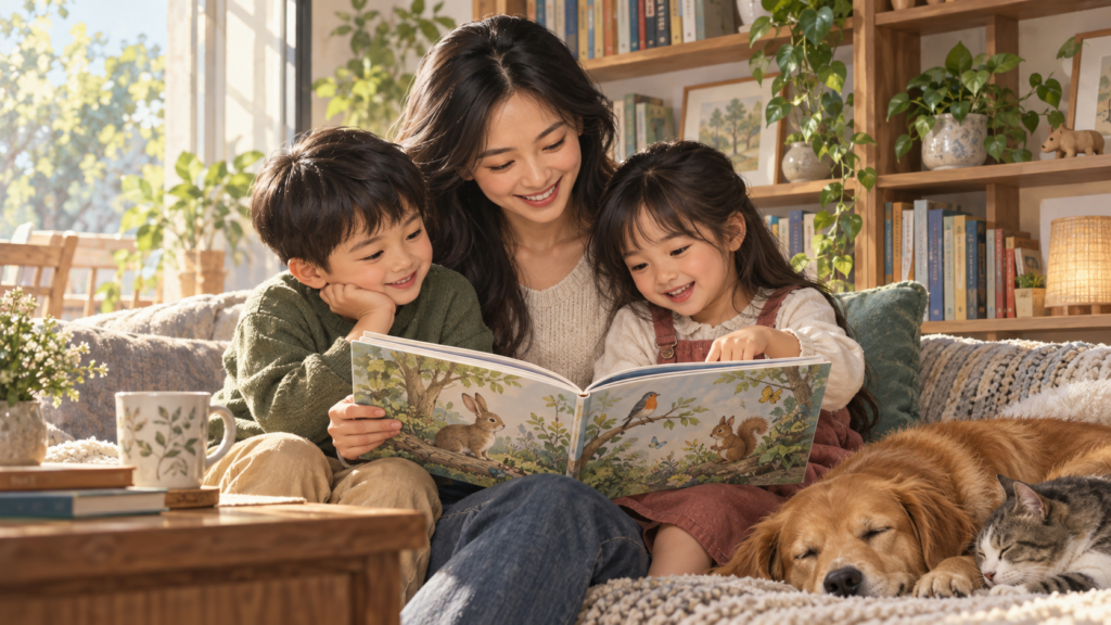 Năm bộ sách kinh điển để cha mẹ đọc cùng con