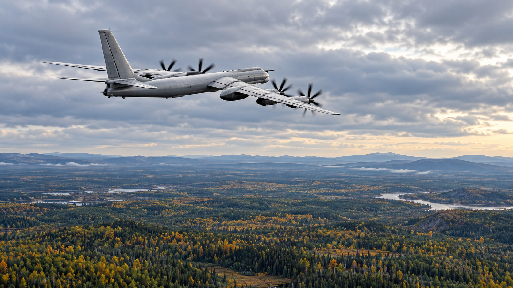 Máy bay ném bom Tu-95MS của Nga rơi khi huấn luyện, 6 quân nhân thiệt mạng