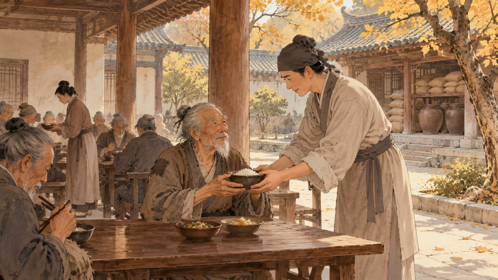 Người xưa dưỡng lão ra sao? Nhìn từ hệ thống cứu tế thời Tống