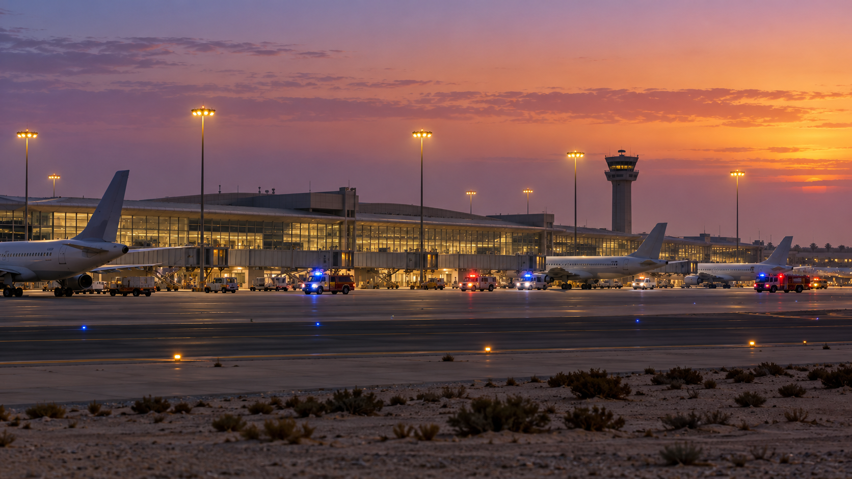 Saudi Arabia: Hai người thiệt mạng trong vụ tấn công sân bay Dammam
