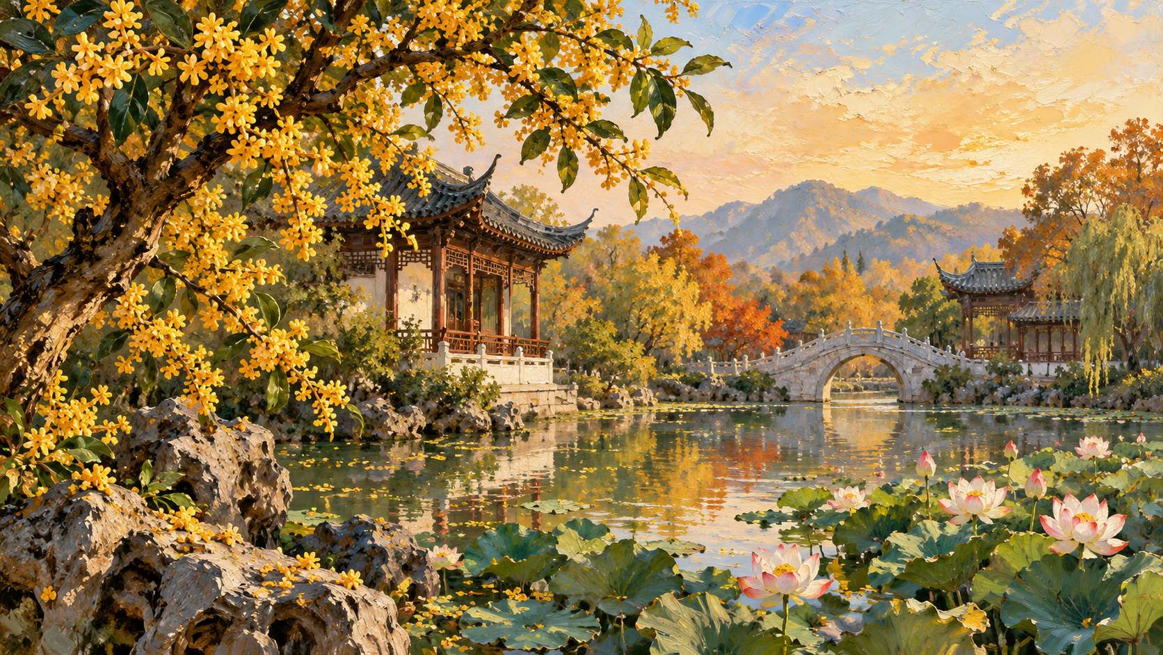 Mùa thu thanh nhã trong lịch thưởng ngoạn của một văn nhân Nam Tống
