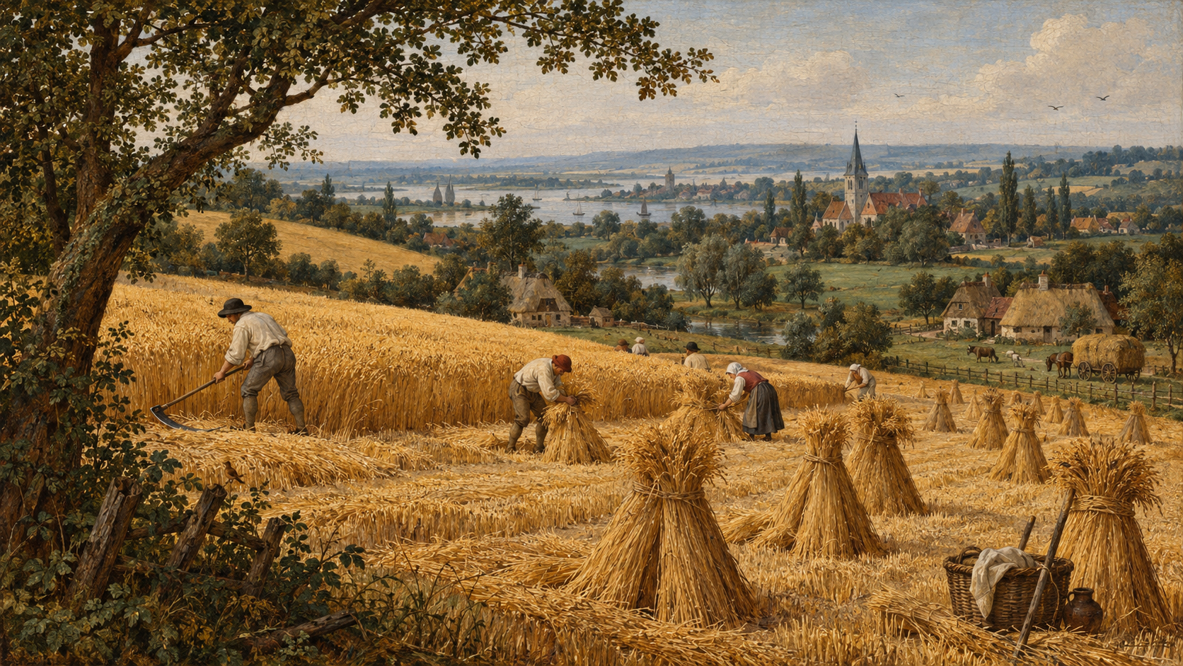 Sáu mùa trong tranh Pieter Bruegel cha: nhịp sống gắn với đất đai