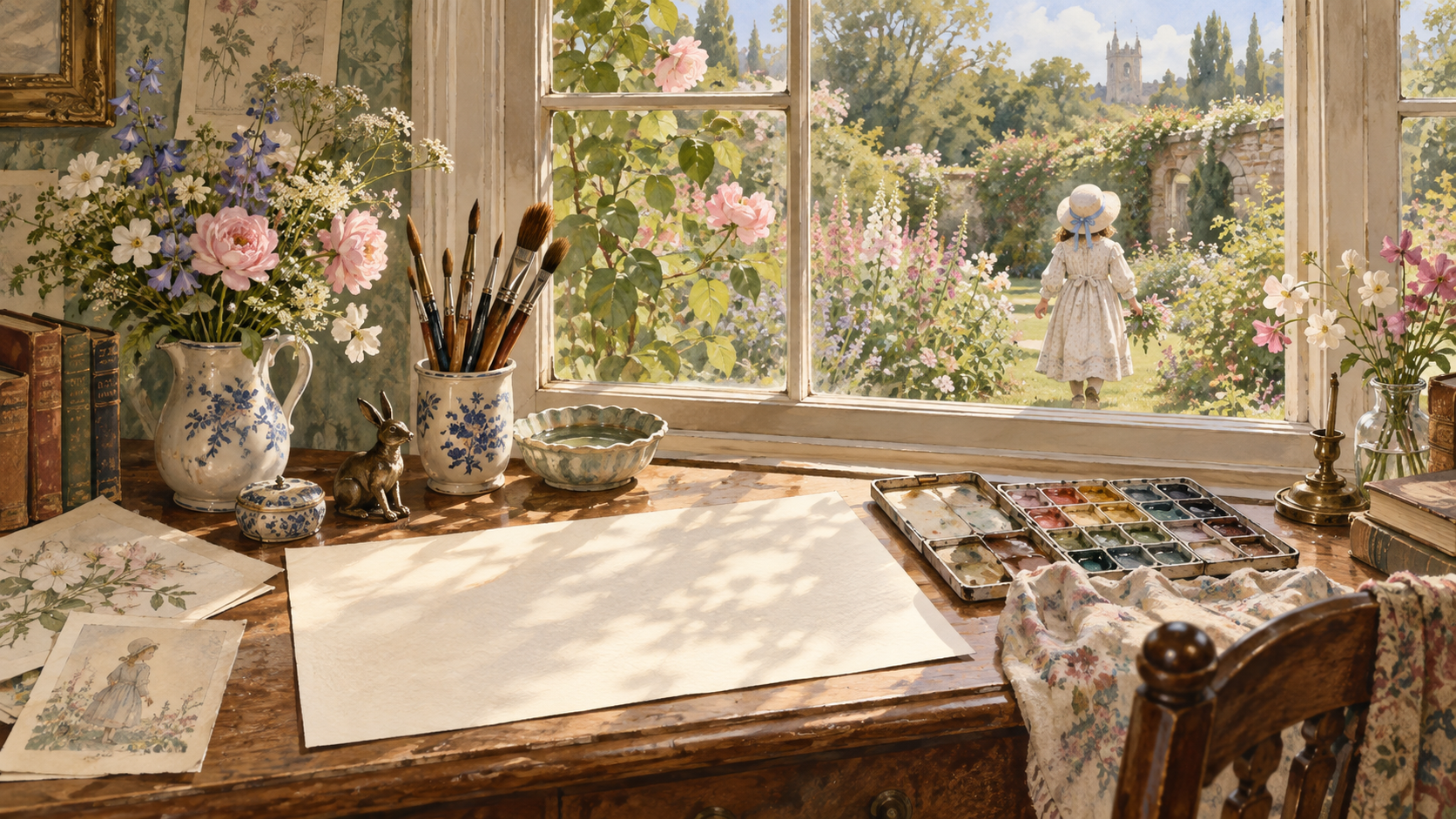 Kate Greenaway: Tuổi thơ nuôi dưỡng một thế giới nghệ thuật