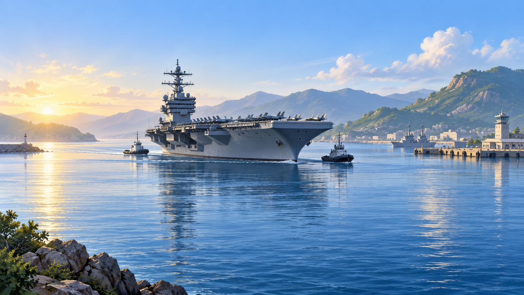 Ông Hegseth dự kiến đón USS Abraham Lincoln trở về Mỹ ngày 7/10