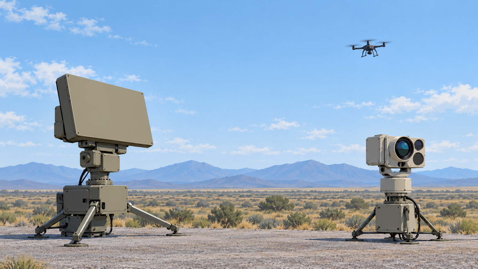 Mỹ chọn bốn hệ thống laser và vi sóng cho chương trình thử nghiệm chống drone