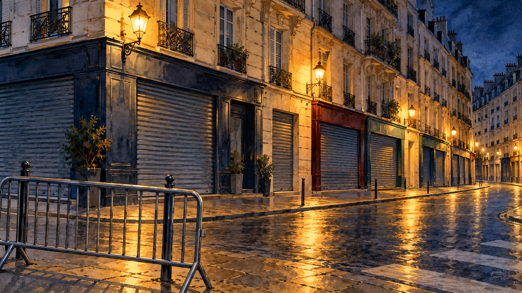 Pháp áp dụng giới nghiêm cục bộ tại một số thành phố và hai khu vực Paris