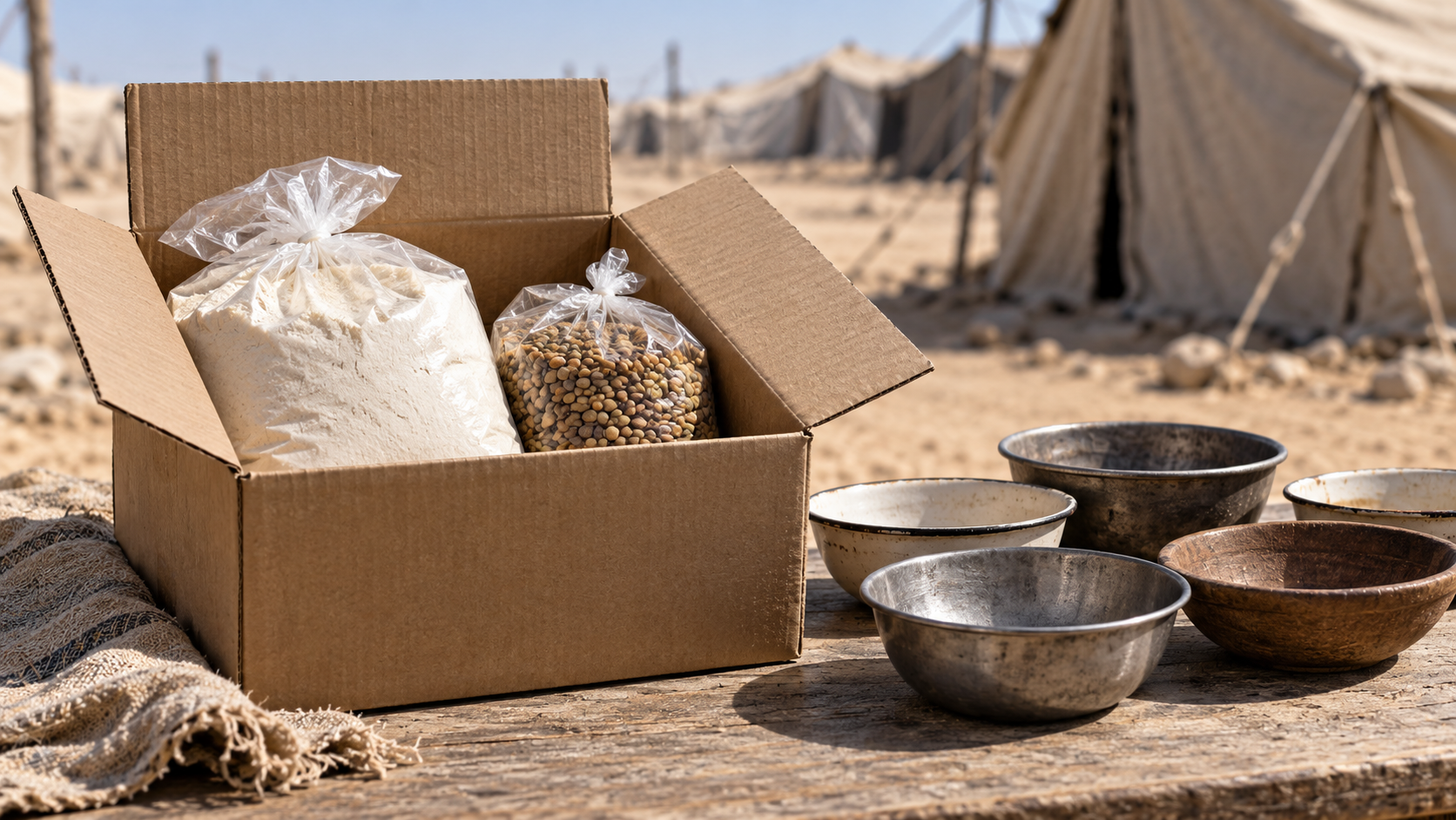 WFP cắt mạnh hỗ trợ lương thực cho Gaza vì thiếu kinh phí