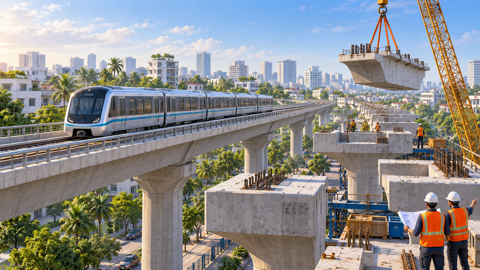 Hà Nội ký hợp đồng triển khai năm tuyến metro, đặt mục tiêu hoàn thành năm 2030