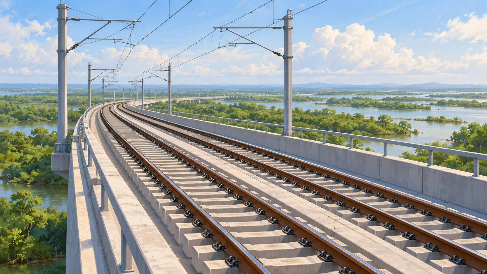 Đường sắt Bến Thành – Cần Giờ dự kiến thiết kế hai mức tốc độ 120 và 350 km/h