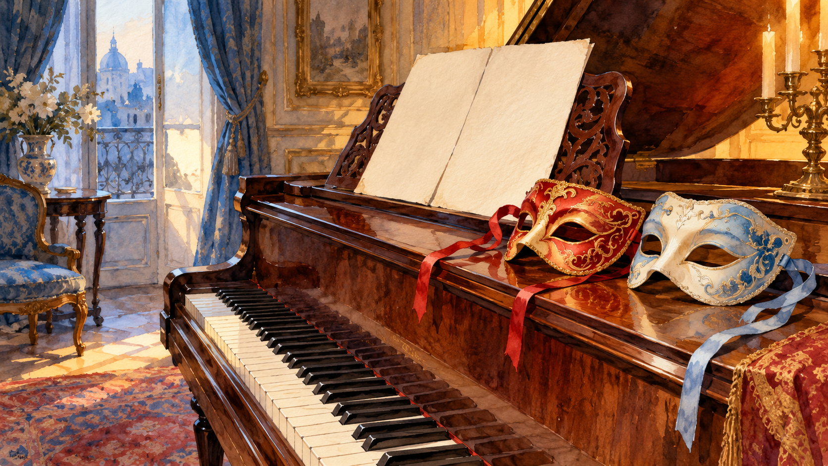Hai tiếng nói của Schumann trong tổ khúc Carnaval