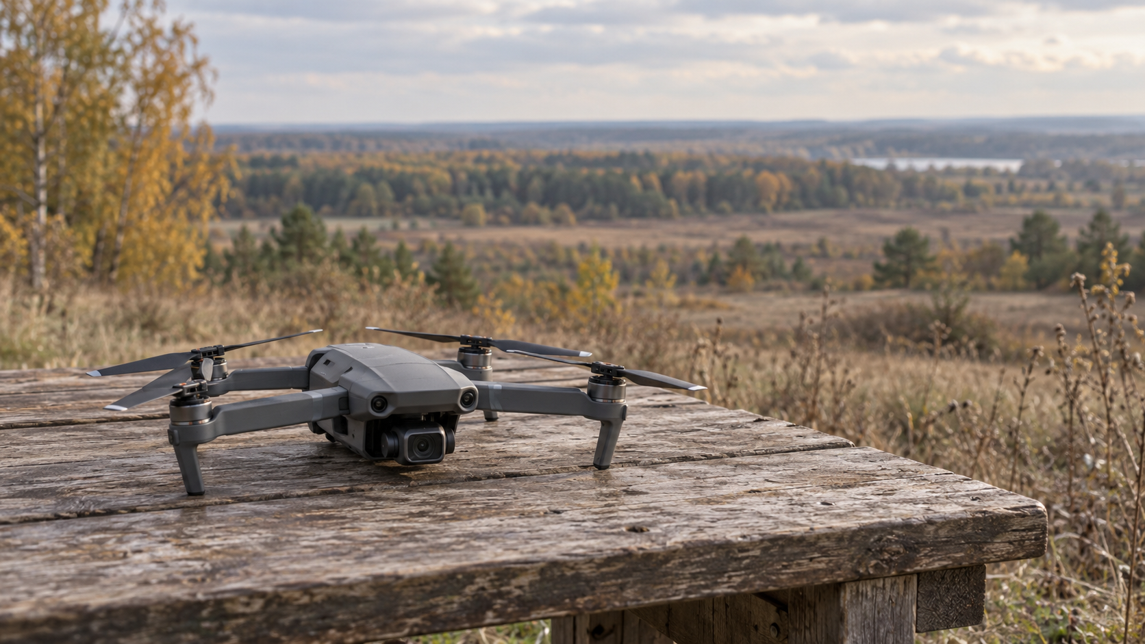 Ảnh minh hoạ UAV trinh sát trên bàn ngoài đồng; không phải ảnh chiến dịch Vivaldi hay địa điểm thực tế.