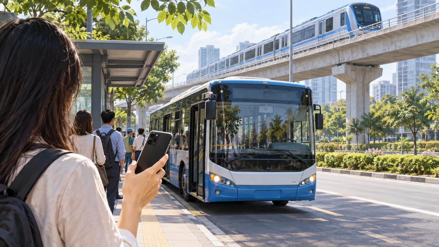 TP.HCM tích hợp mua vé xe buýt, metro trên VNeID