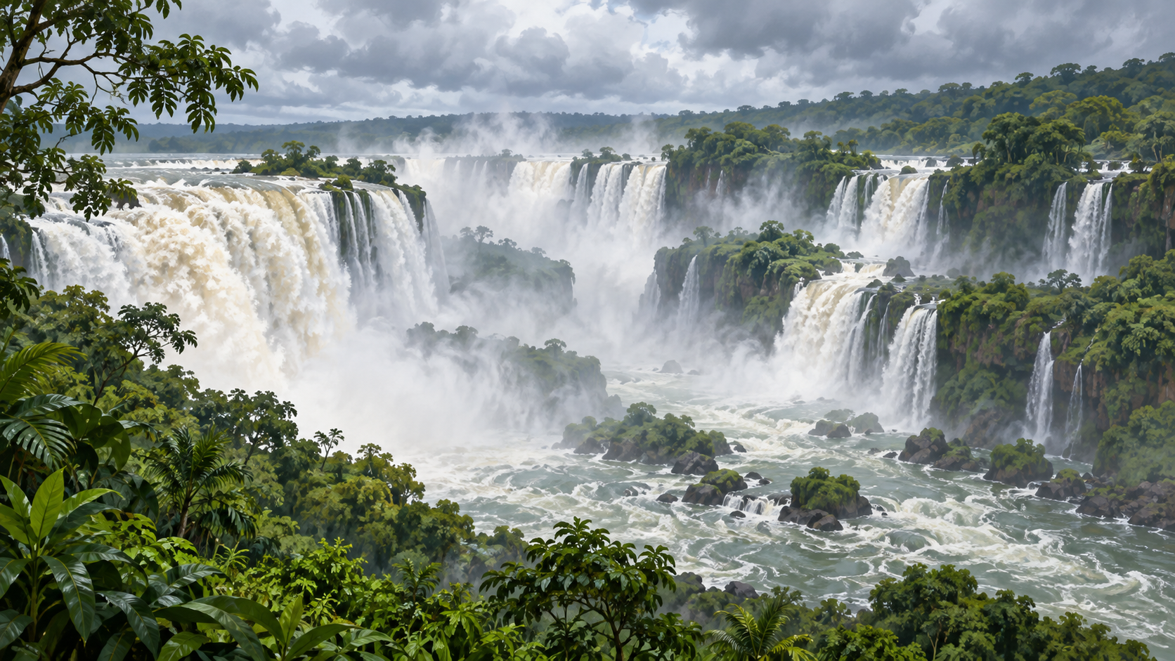 Argentina tạm đóng cửa thác Iguazu vì nước sông dâng cao