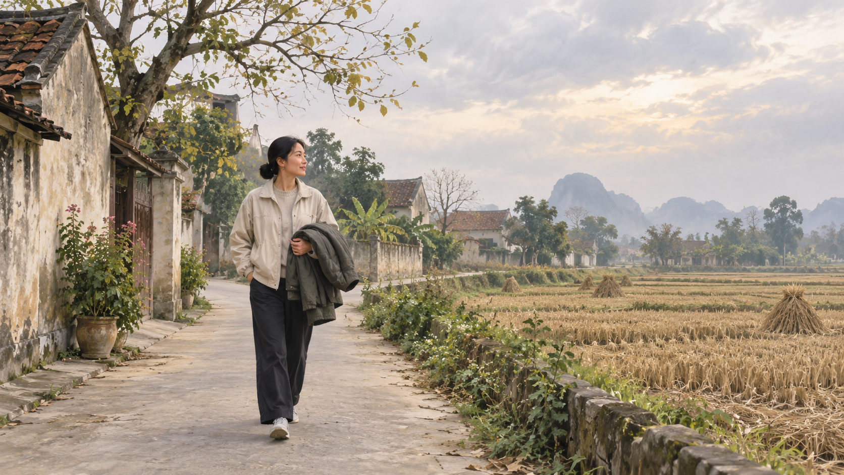 Ảnh minh hoạ tiết trời chuyển mùa tại miền Bắc Việt Nam, không phải ảnh chụp sự kiện