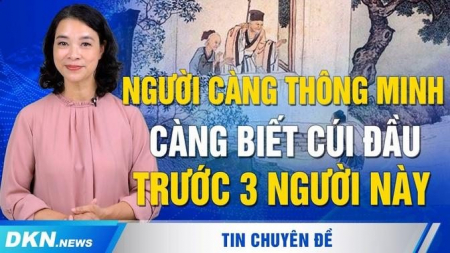 Người càng thông minh càng biết cúi đầu trước 3 người này