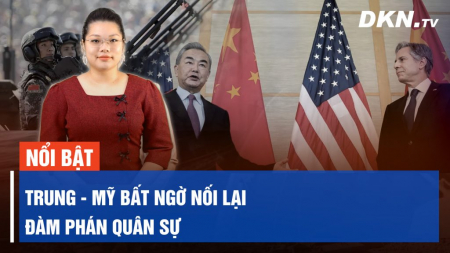 Trung - Mỹ bất ngờ nối lại đàm phán quân sự