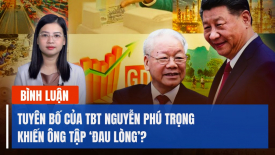 Chuyên gia: Tuyên bố của Tổng bí thư Nguyễn Phú Trọng khiến ông Tập đau lòng