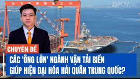 Xưởng đóng tàu chiến của Trung Quốc đang đóng tàu thương mại cho các ông lớn ngành vận tải biển?