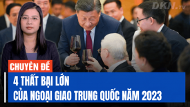 Chuyên gia: Bốn thất bại lớn của ngoại giao Trung Quốc năm 2023