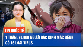 Hơn 70.000 người ở Bắc Kinh mắc bệnh trong một tuần, xuất hiện 16 loại virus lây nhiễm