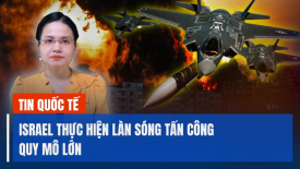 Israel thực hiện làn sóng tấn công quy mô lớn vào các địa điểm của Hezbollah ở Li-băng