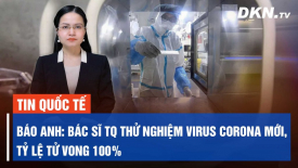 Báo Anh: Bác sĩ quân đội TQ đang thử nghiệm virus corona mới trên chuột với tỷ lệ tử vong 100%