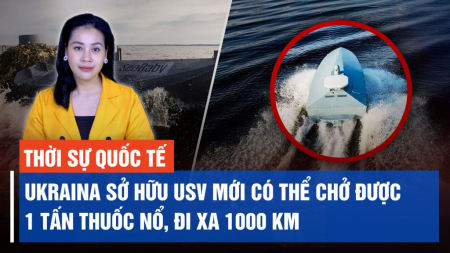 Ukraina sở hữu USV mới có thể chở được 1 tấn thuốc nổ, đi xa 1000 km
