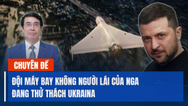 Đội máy bay không người lái kamikaze ngày càng tăng của Nga đang thử thách Ukraina