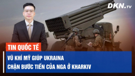 Vũ khí Mỹ giúp Ukraina ngăn chặn bước tiến của Nga ở Kharkiv; Su-25 của Ukraina trang bị bom Hammer