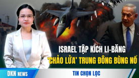 Israel tấn công vào thủ đô Beirut. Israel đã thông báo cho Hoa Kỳ trước cuộc tấn công vào Li-băng