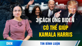 3 cách Tổng thống Biden có thể giúp Kamala Harris tiến lên bám sát ông Trump