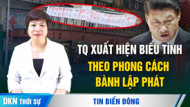 Tỉnh Hồ Nam-Trung Quốc xuất hiện biểu tình theo phong cách Bành Lập Phát